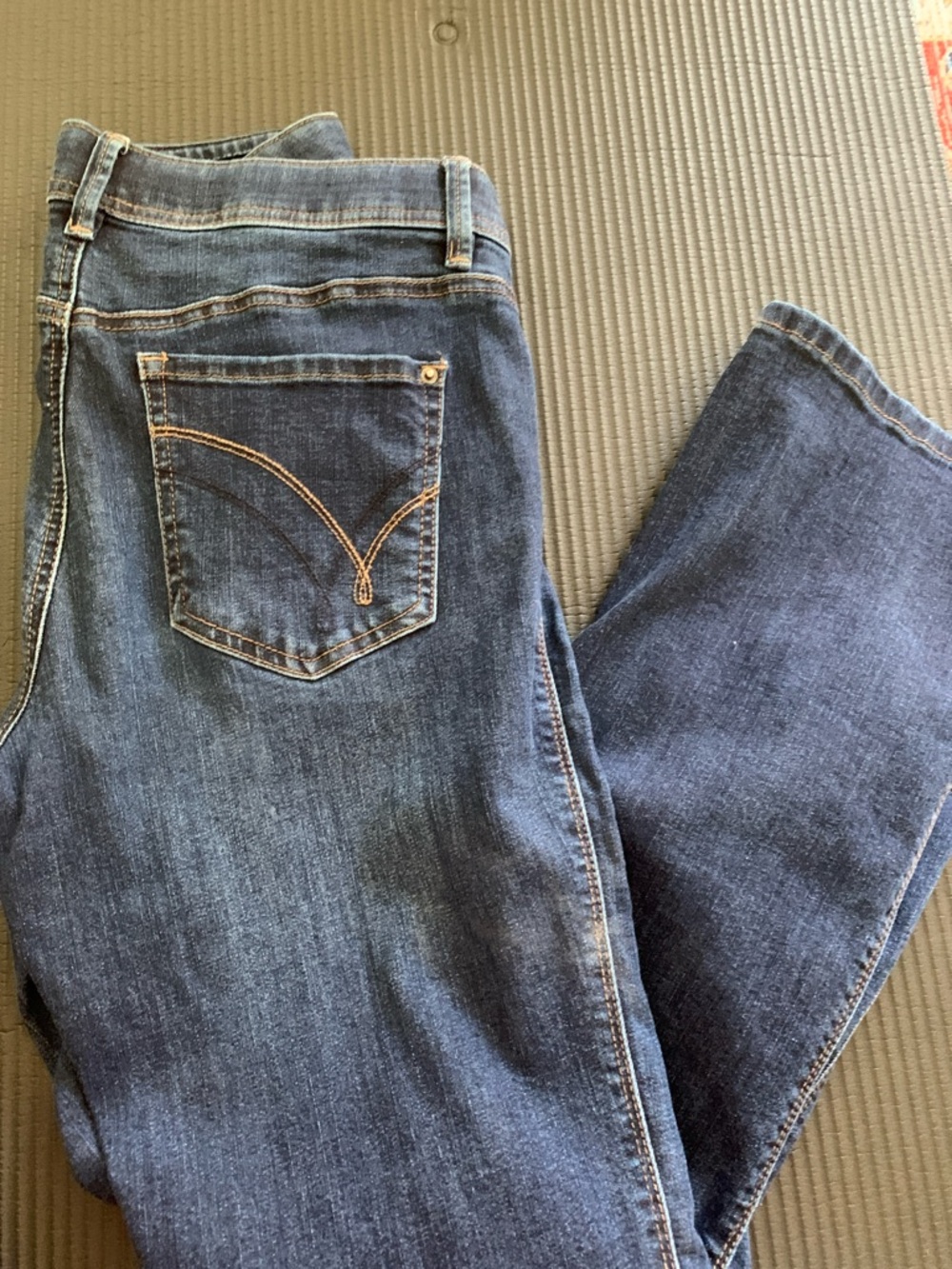 American Apparel Dark Indigo Skinny Jeans